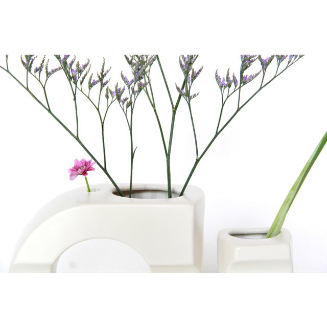 1960s Vintage Postmodern Ceramic Vase from Aldo, Italy, 1960s For Sale - Image 5 of 10