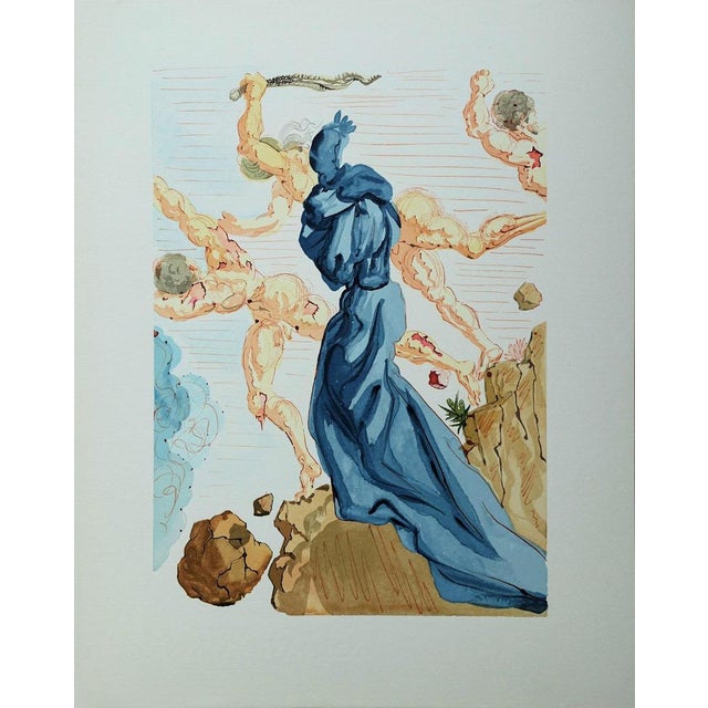 Salvador Dali, Les margelles de Phlégéthon, Etching For Sale - Image 7 of 7