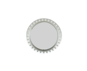 Mid-Century German Illuminated Mirror by Ernest Igl for Hillebrand Lighting, 1960s
