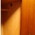 Wood Large Mid-Century Modern Wardrobe in Oak and Birch Veneer with Textured Glass Doors, East German, 1959 For Sale - Image 7 of 9