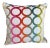 Custom Rainbow Chain-Link Throw Pillow For Sale