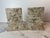 Stone 1980s Postmodern Fossil Stone Column Bookends Sculptural Natural Stone Pair For Sale - Image 7 of 11