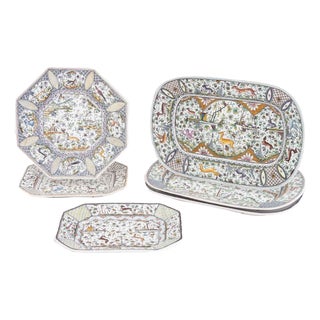 Portuguese Meiselman Imports Serving Platters, 6 For Sale