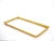 This elegant rectangular vanity or serving tray, dating to the 1970s, combines a luminous mirrored surface with a finely...