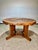 Brutalist 1970s Hand Carved Brutalist Pine Dining Table Attrib Aquarius Industries For Sale - Image 3 of 11