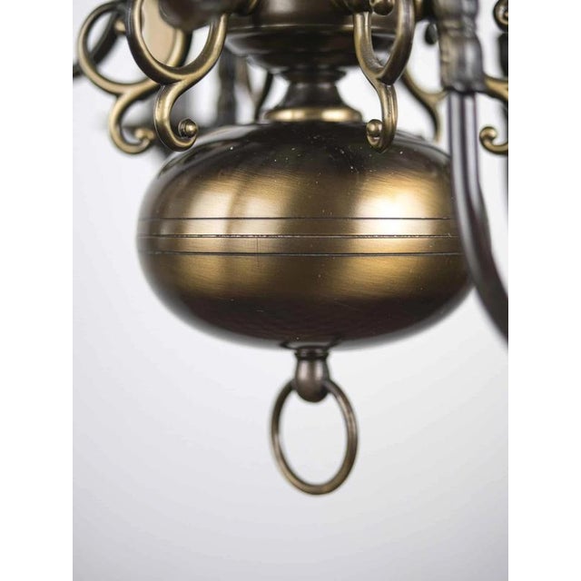 2000 - 2009 Flemish Two-Story Chandelier, Belgium For Sale - Image 5 of 7