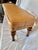 20th Century Leather Upholstered Bench For Sale - Image 4 of 12