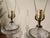Hollywood Regency Pair of Vintage Paul Hanson Crystal Table Lamps With Marble Bases For Sale - Image 3 of 5
