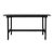 Outdoor Indoor Black Teak Counter Table For Sale