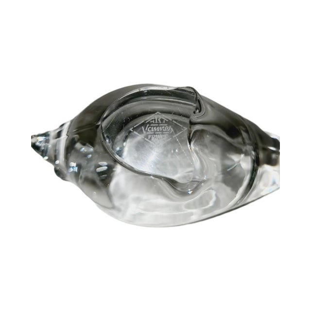 Mid-Century Modern 1960's Art Vannes Crystal Bird For Sale - Image 3 of 3