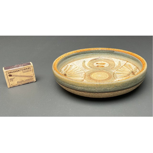 Mid-Century Modern Vintage Danish Ceramic Bowl by Noomi Backhausen for Søholm Denmark For Sale - Image 3 of 4