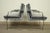 Mid-Century Modern Late 20th Century Mid Century Modern Milo Baughman Style Chrome Steel Cantilever Arm Chairs - Pair For Sale - Image 3 of 12