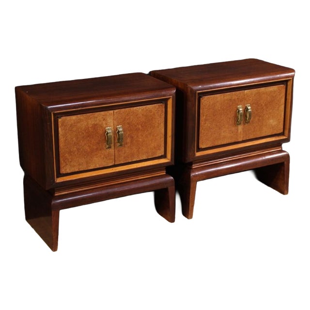20th Century Italian Bedside Tables, 1950, Set of 2 For Sale
