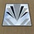 1990s Art Deco Revival Geometric Desing Framed Wall Mirror. For Sale - Image 4 of 15