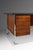 Mid-Century Modern Executive Desk in Walnut & Chrome W/ Leather Top by Florence Knoll for Knoll Associates, Usa, C. 1960s For Sale - Image 14 of 18