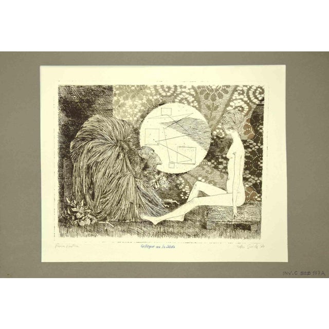 Interview with the Sibyl is an original artwork realized in 1970 by the Italian Contemporary artist Leo Guida (1992 -...