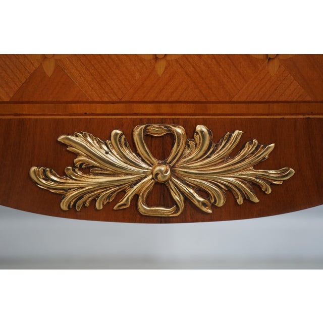 Colombo Mobili Italian Inlaid 1 Drawer Nightstand For Sale - Image 15 of 18