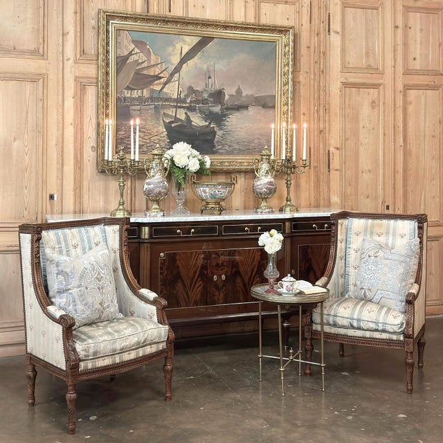 Traditional Grand Signed Oil Painting on Canvas by Luigi Tafani, 'View of Venice' Dated 1903 For Sale - Image 3 of 16