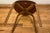 Green Very Rare Set: Arne Jacobsen Grand Prix Teak Dining Set by Fritz Hansen — 3 Chairs + Matching Solid Teak Table (1964-1965, All Fh Stamped) For Sale - Image 8 of 16