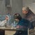 Thomas Garcia Sampedro, Traveling Toy Seller, 1890s, Oil Painting on Panel For Sale - Image 5 of 9