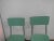 Green Set of Vintage Children's Chairs, 1970 For Sale - Image 8 of 10
