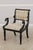 Hickory Chair Furniture Company Hickory Chair Upholstered Armchair & Ottoman For Sale - Image 4 of 18