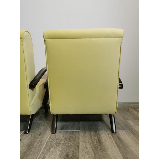 Set of Lounge Chairs by Jindrich Halabala, 1940s For Sale - Image 6 of 18