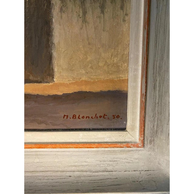 Maurice Blanchet, Sicily, Oil on Canvas, 1950s For Sale - Image 4 of 9