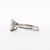 Vintage Platinum & Pear Cut 1.80 Ctw. Natural Diamond Engagement Ring For Sale - Image 9 of 13