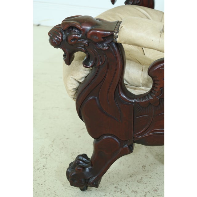 Karpen Antique Victorian Sleepy Hollow Chairs a Pair Chairish