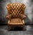 Late 18th Century Chesterfield Wingback Leather Armchair For Sale - Image 4 of 6