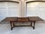 Antique English Oak Refectory Dining Table Jacobean Double Leaf 10 Ft. C1930 For Sale In Dallas - Image 6 of 18