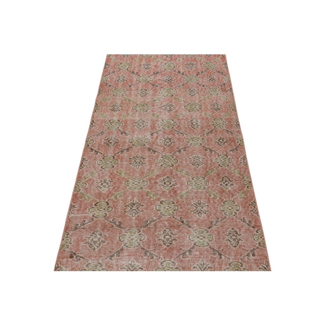 Traditional Vintage Zeki Müren Rug, With Geometric Patterns, From Rug & Kilim For Sale - Image 3 of 7