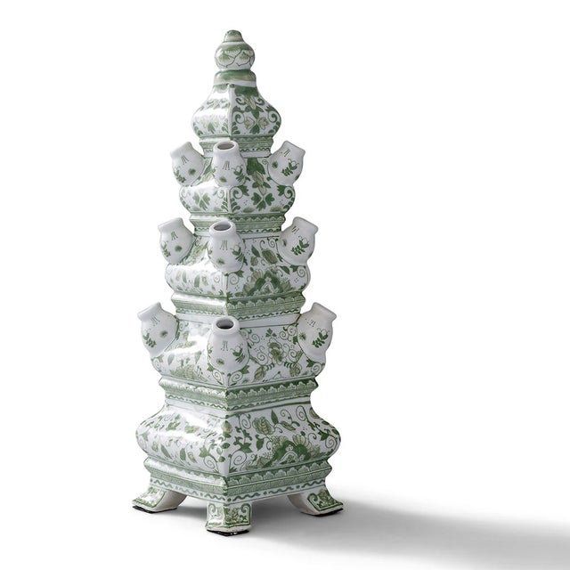 2020s Green Willow Tulipiere For Sale - Image 5 of 5