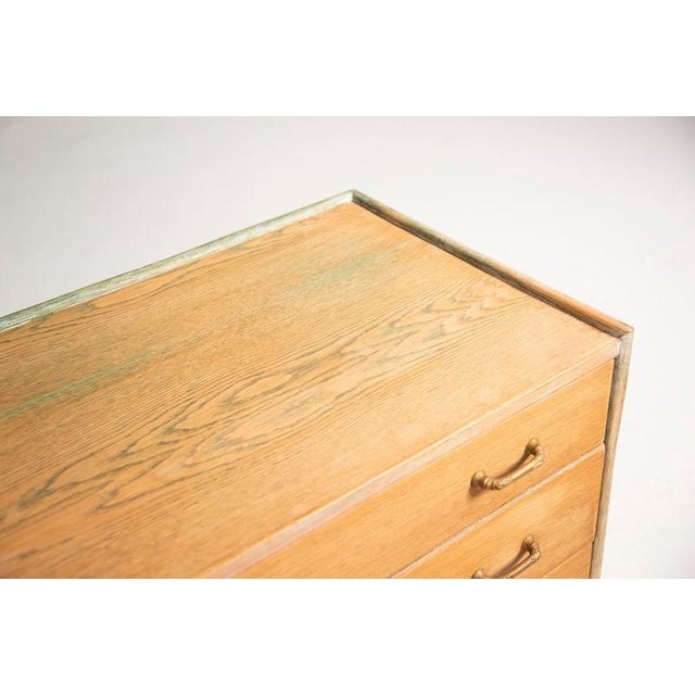 Oak Chest of Drawers from McGuire, 1970s For Sale - Image 9 of 18