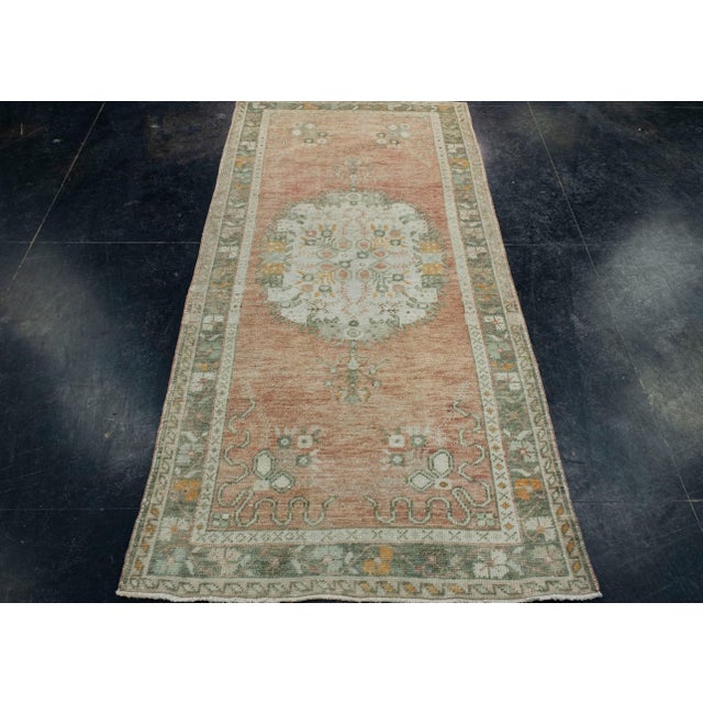 Turkish Vintage Rug 3'3" x 6'9" #17707 Explore a curated collection of hallway runners, wool rugs, and handmade...