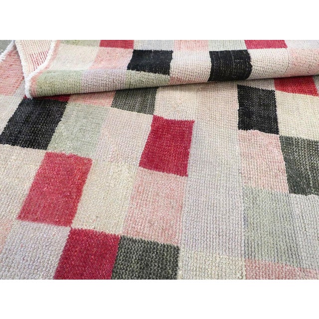 Galerie Shabab Collection Mid-20th Century Turkish Art Deco Accent Rug For Sale - Image 10 of 10