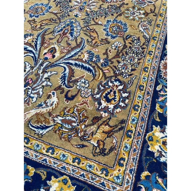 Mid-Century Kashan Rug, 1950s For Sale - Image 4 of 18