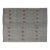 Embroidered Gray Vintage Kilim Rug - 6`8″ X 8`4″ For Sale