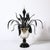 Mid-Century Expansive Leaf Form Handblown Murano Glass & 24kt Gold Fleck Uplight For Sale In New York - Image 6 of 18