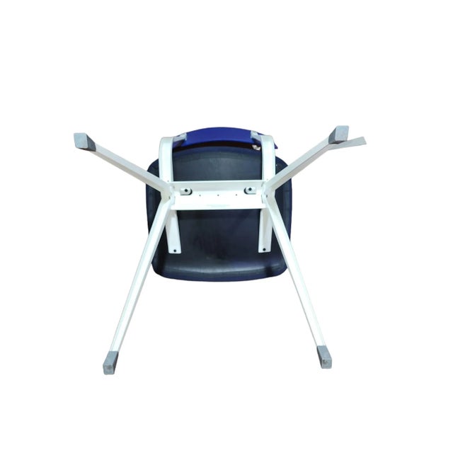 1960s 1970s Friso Kramer and Wim Rietveld Result Chairs for Hay and Ahrend - Set of 4 For Sale - Image 5 of 5