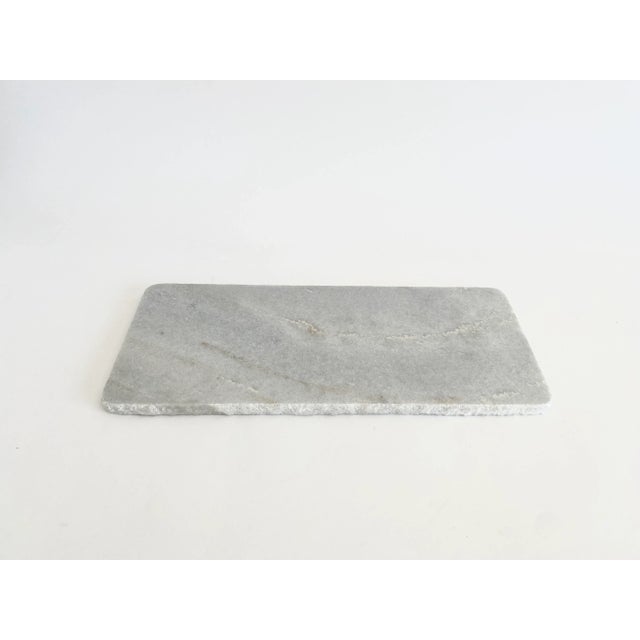 Stone White Marble Slab Serving Tray For Sale - Image 7 of 7