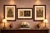 Gold Franz Xaver Zettler, Bavarian Altar Triptych, 1874, Prints, Framed, Set of 3 For Sale - Image 8 of 9