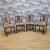 Vintage Jacobean Stye Dining Table and Four Chairs For Sale In Chicago - Image 6 of 9