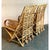 Khaki Vintage Boho Trellis Rattan Lounge Chairs - Set of 2 For Sale - Image 8 of 11