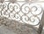 Black Vintage French Country Black Wrought Iron Fireplace Screen W Spear Tip Finials For Sale - Image 8 of 12