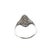 Mid 20th Century Mid 20th Century 14k White Gold Diamond Filigree Ring, Size 7.25 For Sale - Image 5 of 8