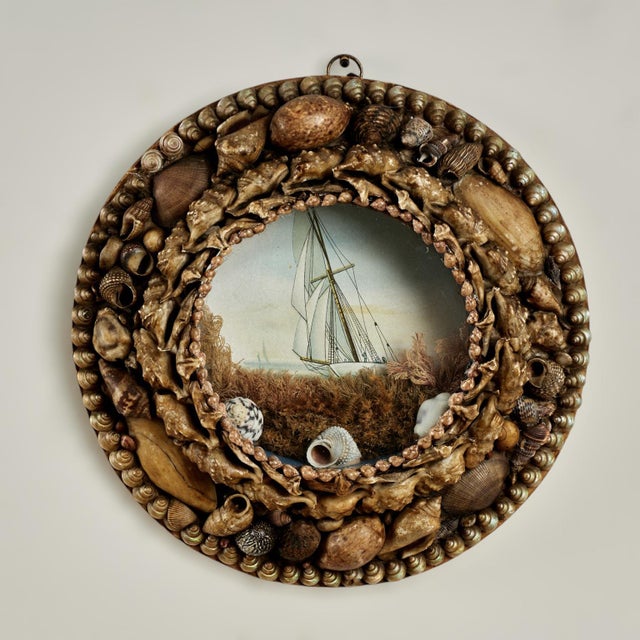 Pair of Antique British Colonial Sailors Valentine For Sale - Image 10 of 17