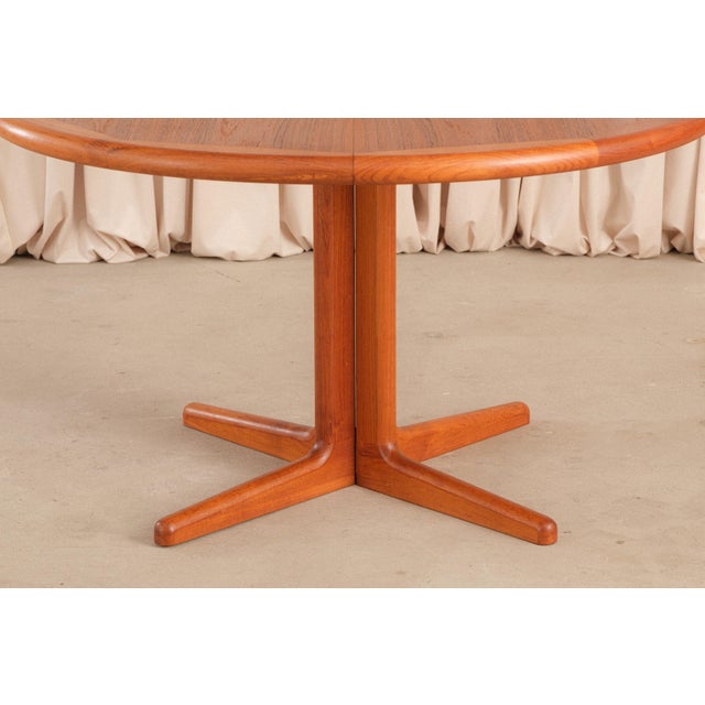 Skovby Møbelfabrik A/S 1960s Laurits M. Larsen Extendable Teak Dining Table Danish Modern Møbelfabrik a/S For Sale - Image 4 of 13
