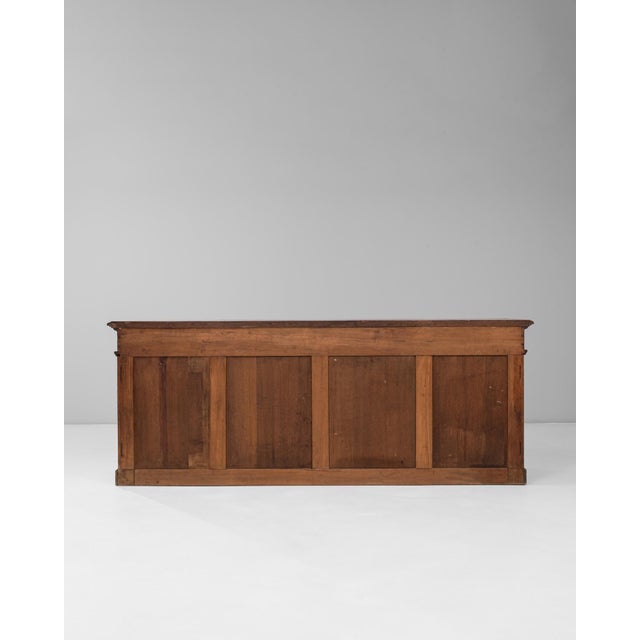 19th Century English Renaissance Revival Wooden Buffet in Original Patina For Sale - Image 14 of 18